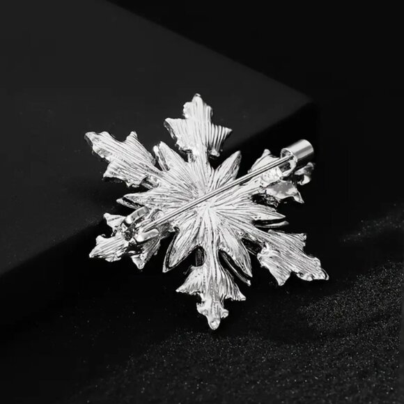 🍏50% OFF/3+...Snowflake Christmas Brooch - Picture 4 of 7